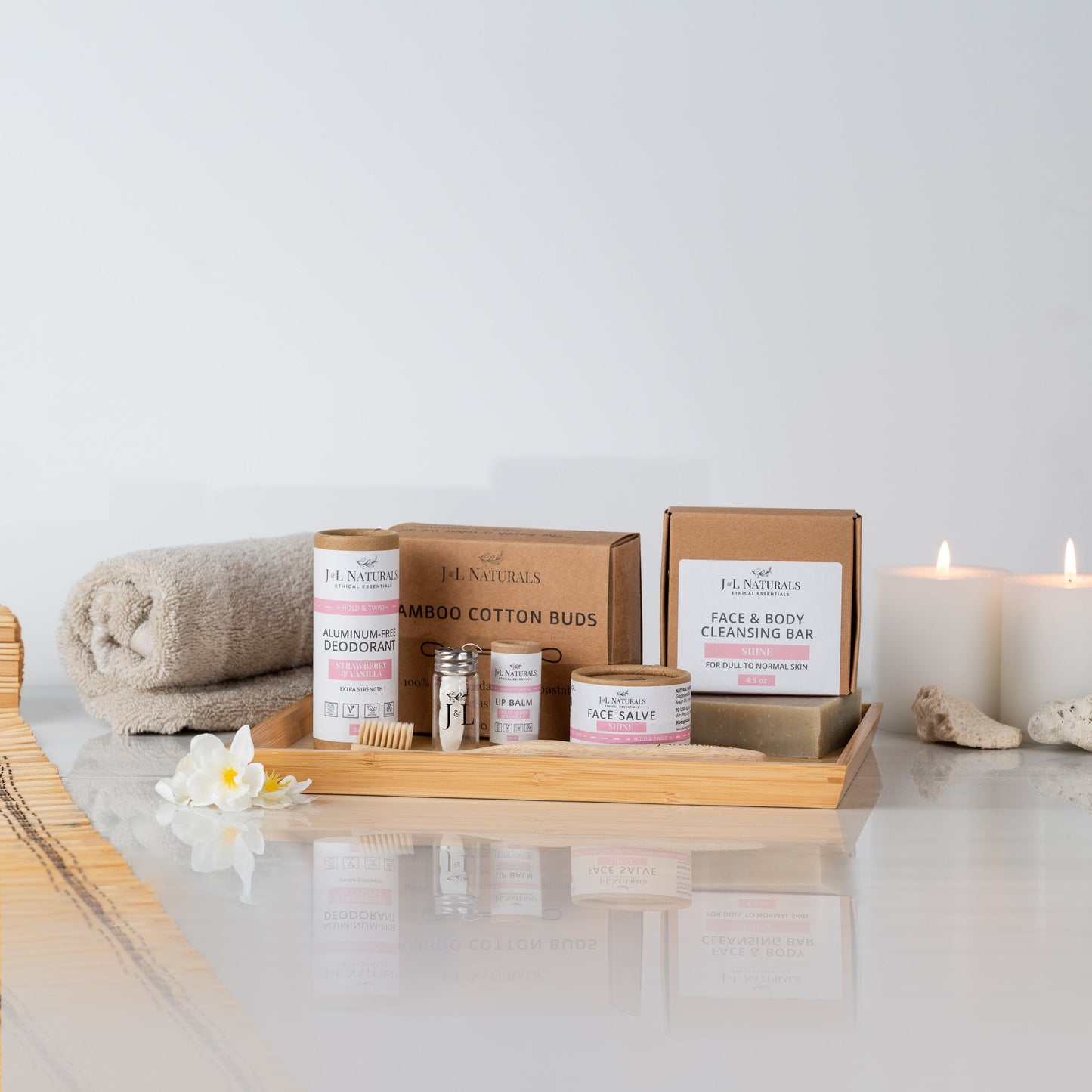 The Unbound Everyday Ritual: Essentials Self-Care Kit (7-Piece Set)
