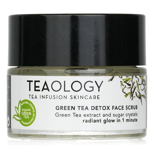 The Unbound Glow Detox: TEAOLOGY - Green Tea Detox Face Scrub