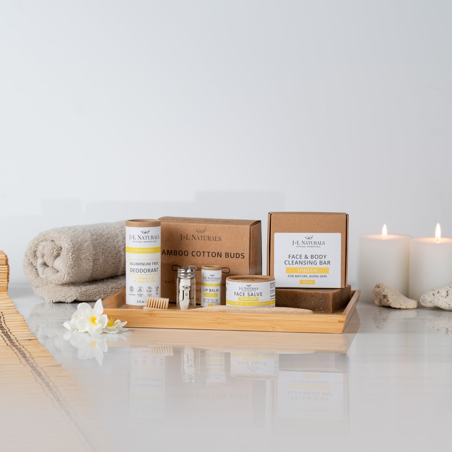 The Unbound Everyday Ritual: Essentials Self-Care Kit (7-Piece Set)