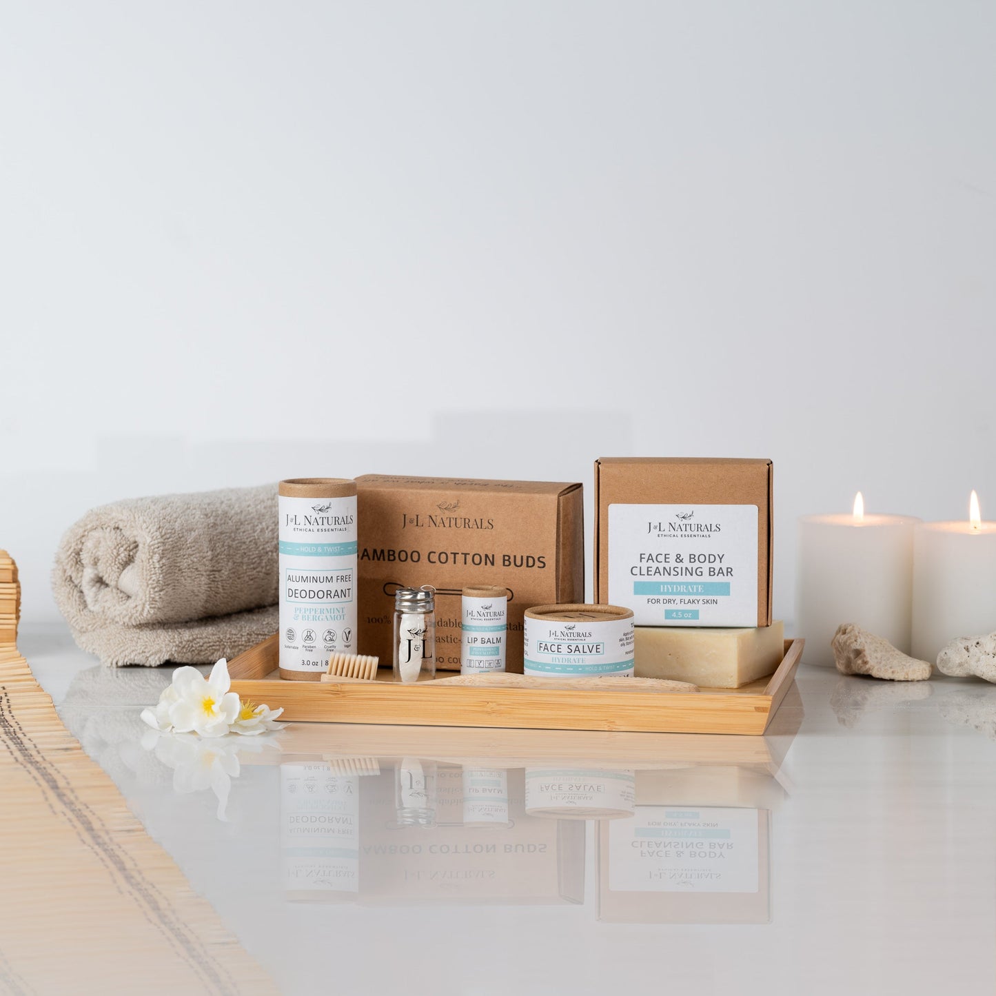 The Unbound Everyday Ritual: Essentials Self-Care Kit (7-Piece Set)