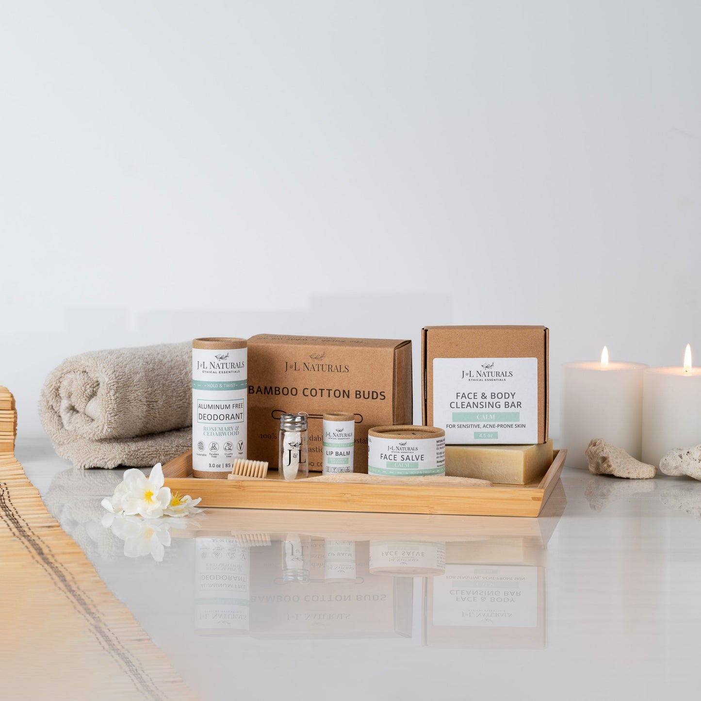 The Unbound Everyday Ritual: Essentials Self-Care Kit (7-Piece Set)