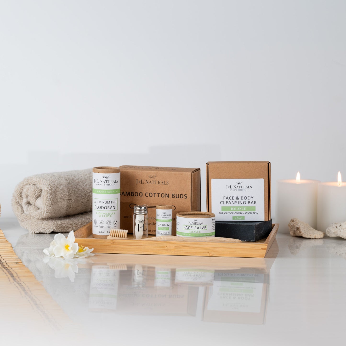 The Unbound Everyday Ritual: Essentials Self-Care Kit (7-Piece Set)