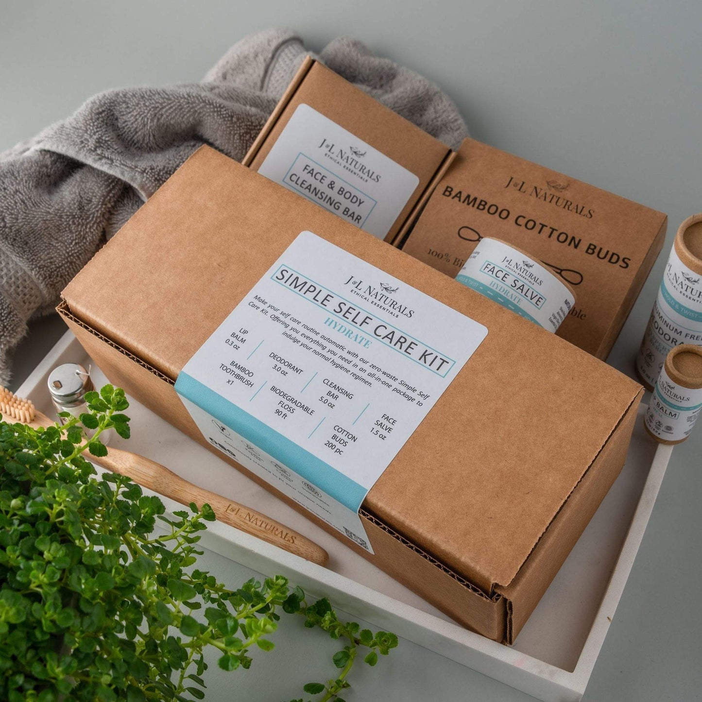 The Unbound Everyday Ritual: Essentials Self-Care Kit (7-Piece Set)